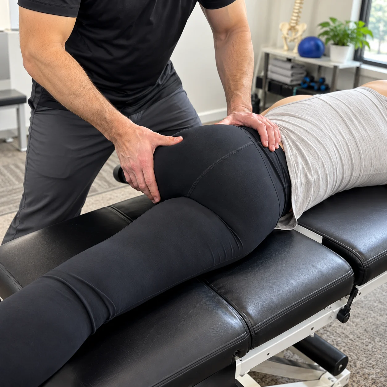 Chiropractic care for hip and leg injuries